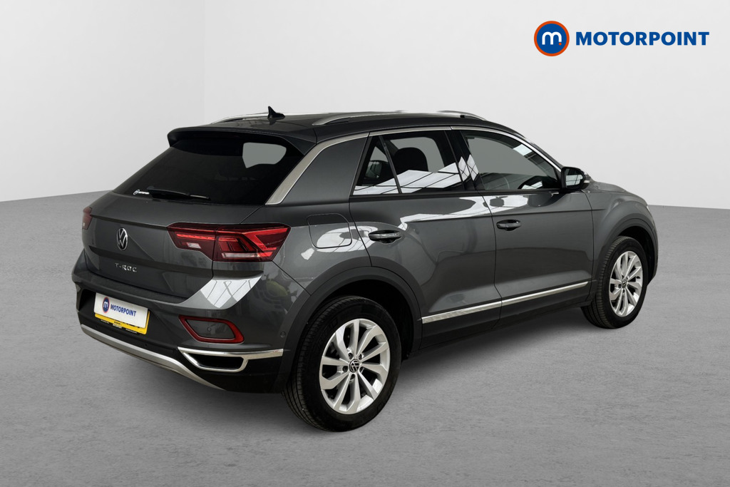 Volkswagen T-Roc Style Automatic Petrol SUV - Stock Number (1548176) - Drivers side rear corner