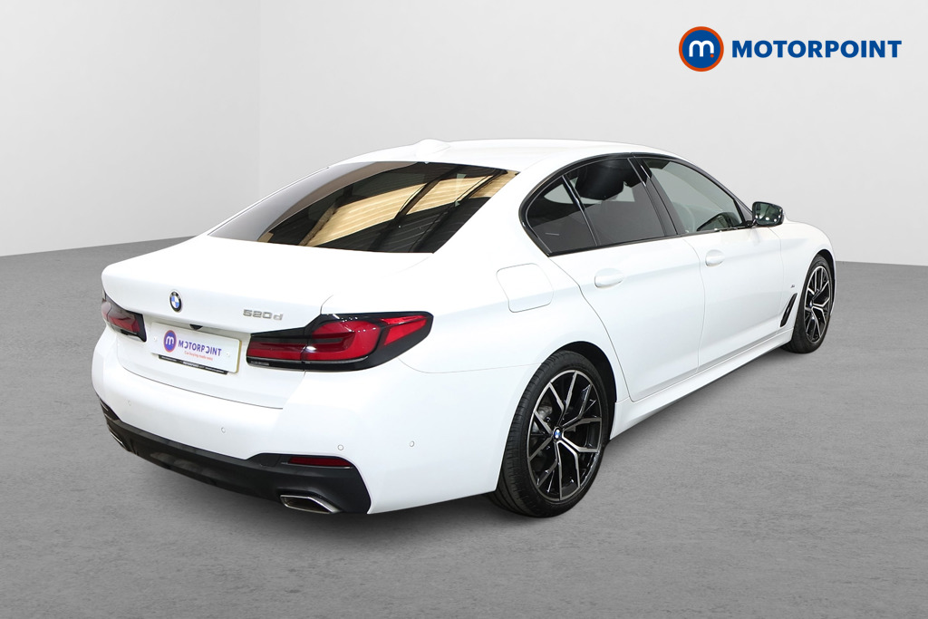 BMW 5 Series M Sport Automatic Diesel Saloon - Stock Number (1548584) - Drivers side rear corner