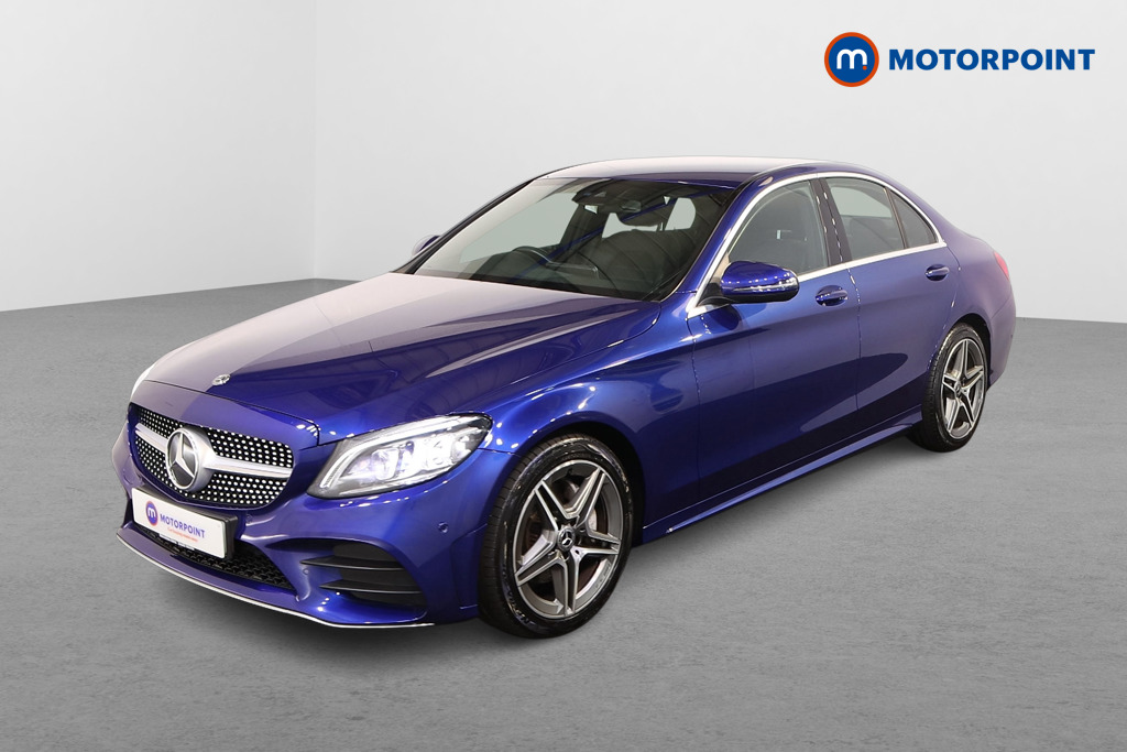 Mercedes-Benz C Class Amg Line Automatic Petrol Saloon - Stock Number (1548603) - Passenger side front corner