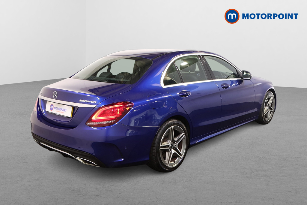 Mercedes-Benz C Class Amg Line Automatic Petrol Saloon - Stock Number (1548603) - Drivers side rear corner
