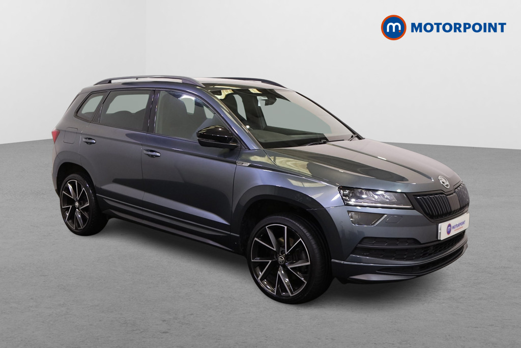 Skoda Karoq Sport Line Automatic Petrol SUV - Stock Number (1548860) - Drivers side front corner