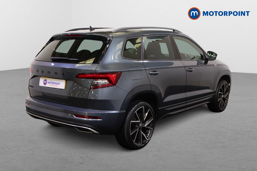 Skoda Karoq Sport Line Automatic Petrol SUV - Stock Number (1548860) - Drivers side rear corner