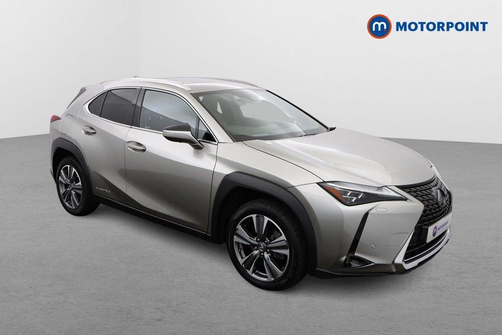 Lexus UX 300E 150Kw 54.3 Kwh 5Dr E-Cvt Takumi Pack Automatic Electric SUV - Stock Number (1550729) - Drivers side front corner