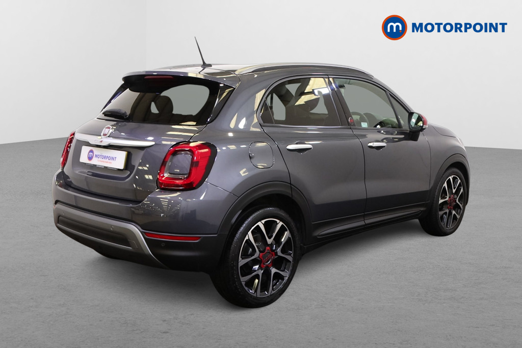 Fiat 500X RED Manual Petrol SUV - Stock Number (1550802) - Drivers side rear corner