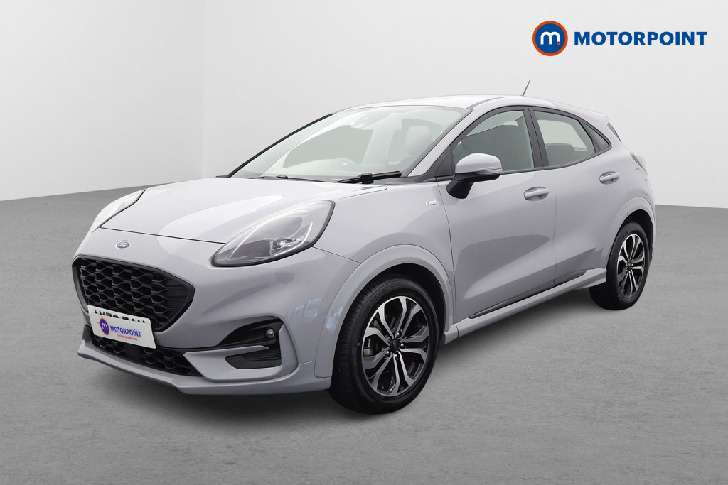 Ford Puma St-Line Manual Petrol-Electric Hybrid SUV - Stock Number (1551109) - Passenger side front corner
