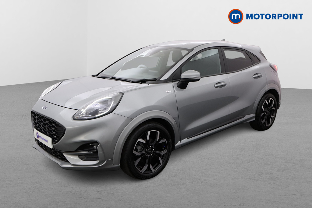 Ford Puma St-Line X Manual Petrol-Electric Hybrid SUV - Stock Number (1551365) - Passenger side front corner