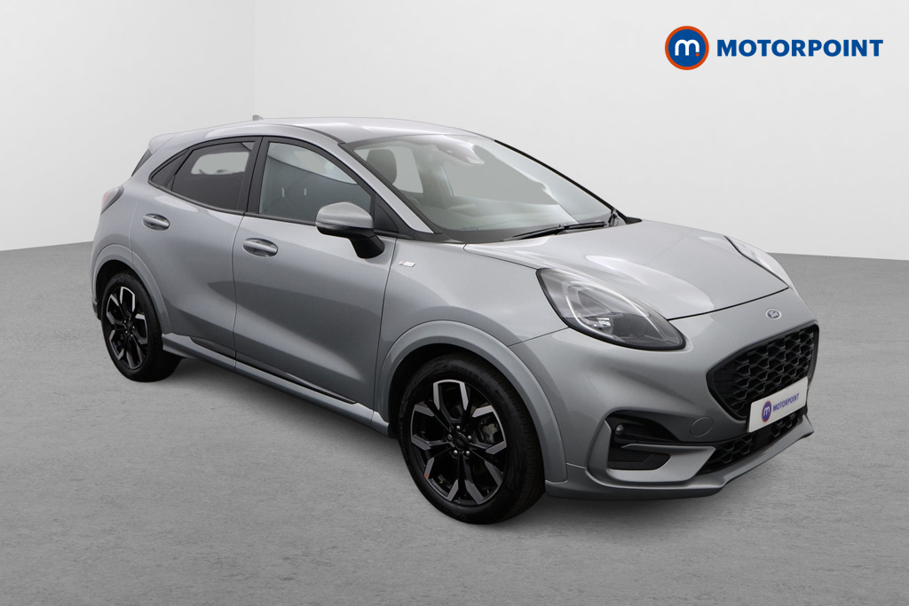 Ford Puma St-Line X Manual Petrol-Electric Hybrid SUV - Stock Number (1551365) - Drivers side front corner