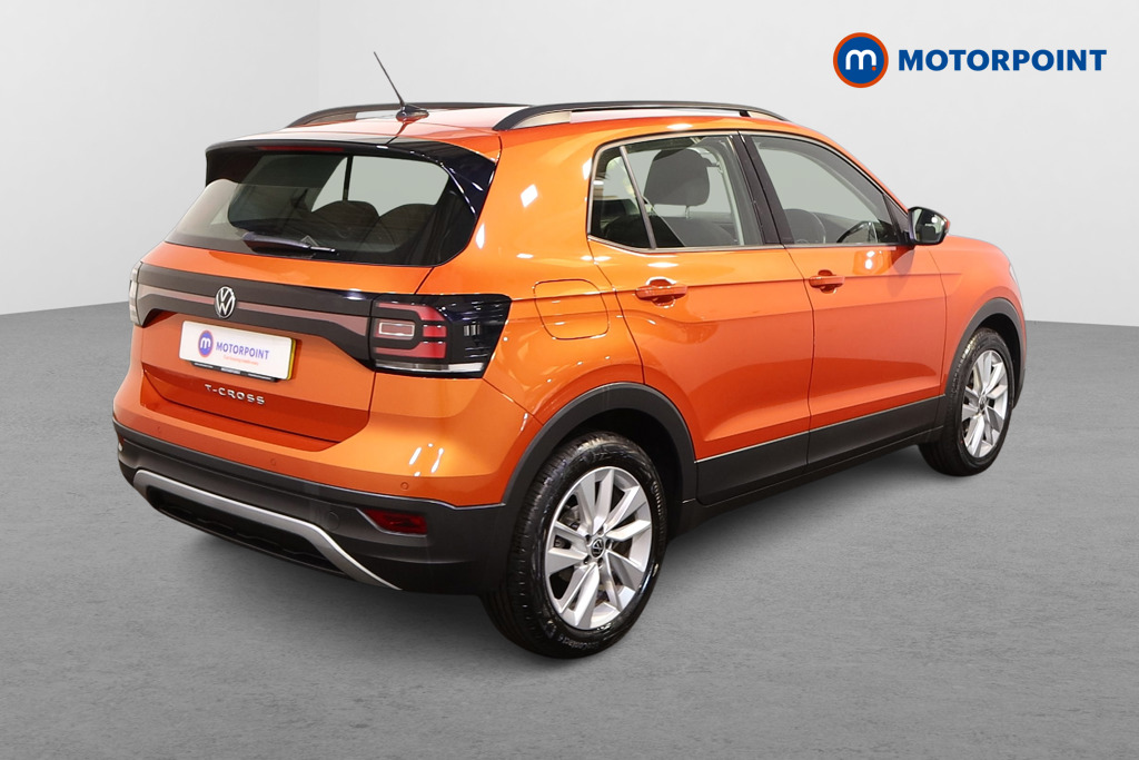 Volkswagen T-Cross SE Manual Petrol SUV - Stock Number (1551366) - Drivers side rear corner