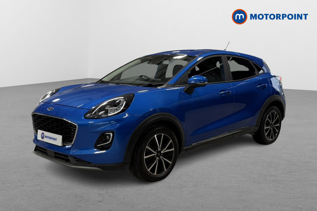 Ford Puma Titanium Manual Petrol-Electric Hybrid SUV - Stock Number (1552433) - Passenger side front corner