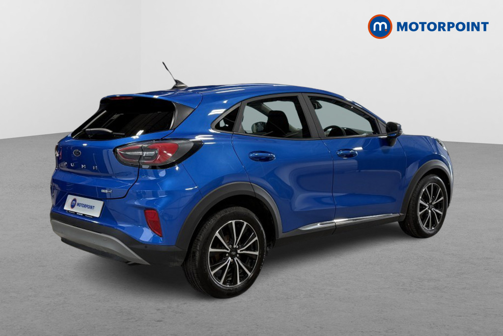 Ford Puma Titanium Manual Petrol-Electric Hybrid SUV - Stock Number (1552433) - Drivers side rear corner