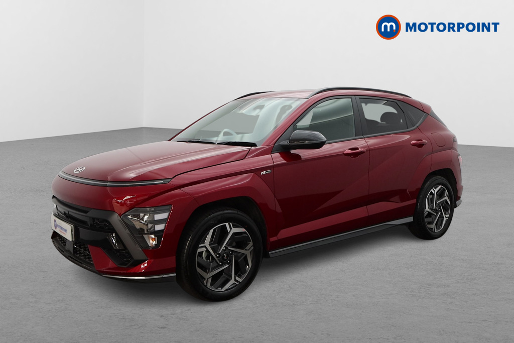 Hyundai Kona N Line Automatic Petrol-Electric Hybrid SUV - Stock Number (1552452) - Passenger side front corner