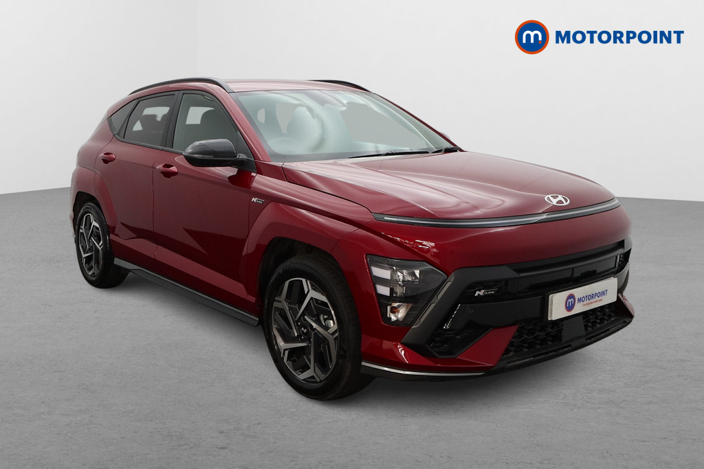 Hyundai Kona N Line Automatic Petrol-Electric Hybrid SUV - Stock Number (1552452) - Drivers side front corner