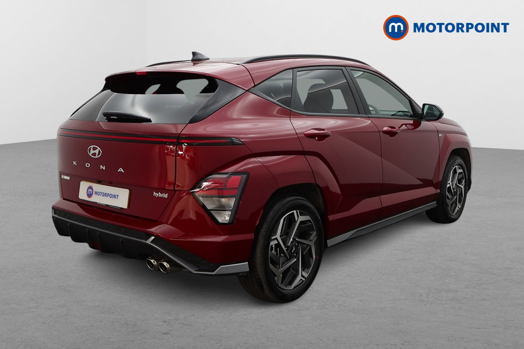 Hyundai Kona N Line Automatic Petrol-Electric Hybrid SUV - Stock Number (1552452) - Drivers side rear corner