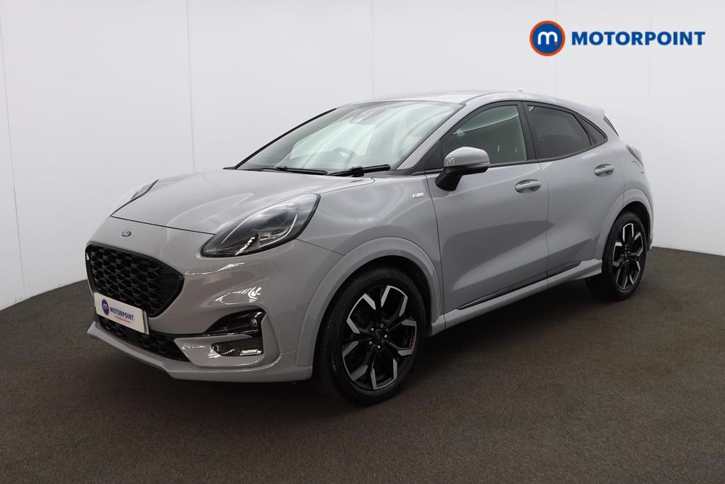 Ford Puma St-Line X Manual Petrol-Electric Hybrid SUV - Stock Number (1552459) - Passenger side front corner