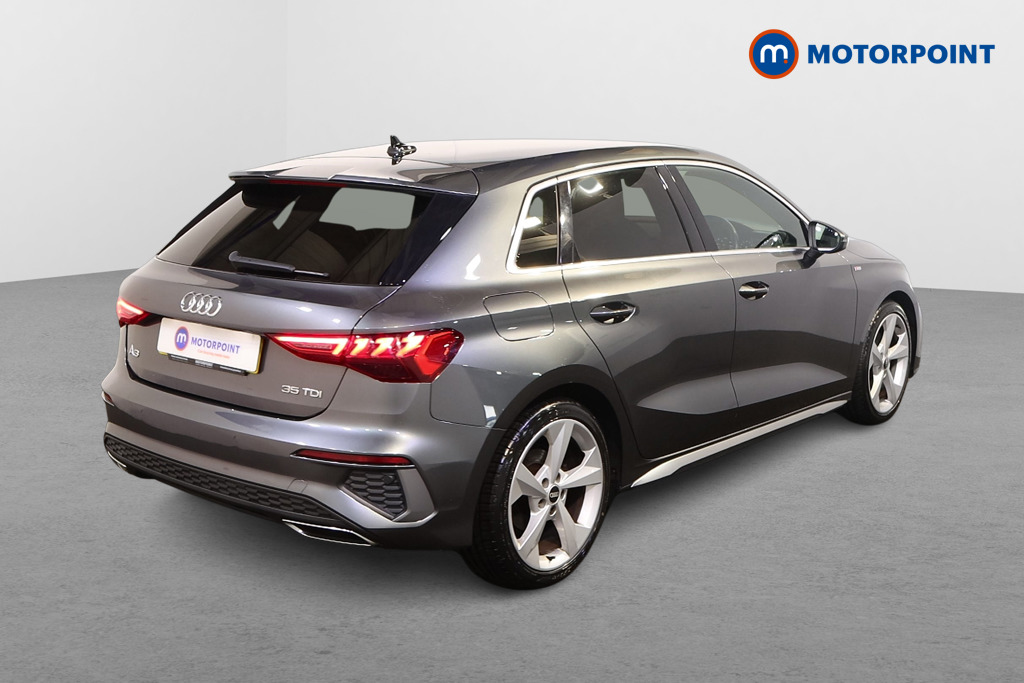 Audi A3 S Line Automatic Diesel Hatchback - Stock Number (1531738) - Drivers side rear corner