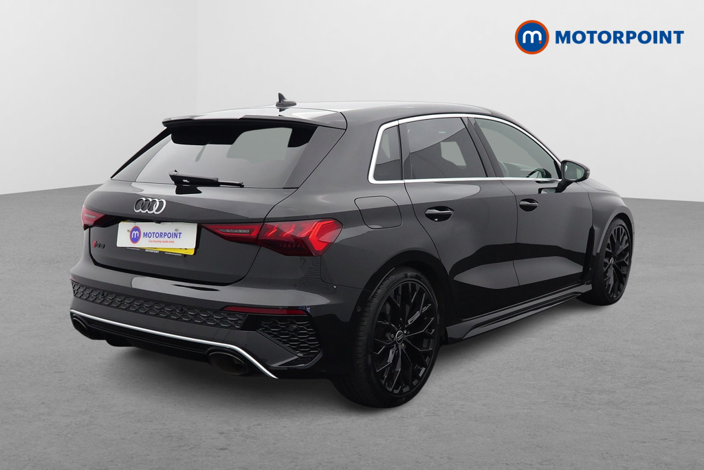 Audi RS3 Rs 3 Tfsi Quattro 5Dr S Tronic Comfort-Plussound Automatic Petrol Hatchback - Stock Number (1536236) - Drivers side rear corner