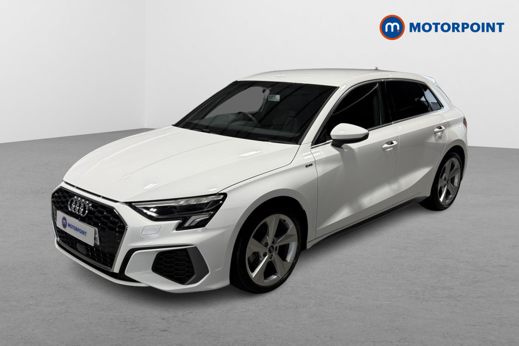 Audi A3 S Line Manual Petrol Hatchback - Stock Number (1545006) - Passenger side front corner