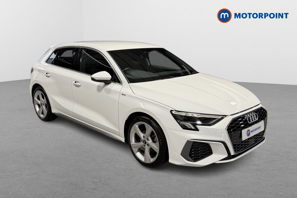 Audi A3 S Line Manual Petrol Hatchback - Stock Number (1545006) - Drivers side front corner