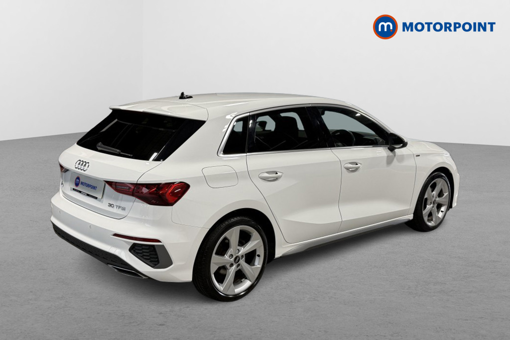 Audi A3 S Line Manual Petrol Hatchback - Stock Number (1545006) - Drivers side rear corner