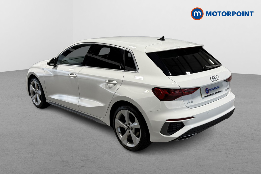Audi A3 S Line Manual Petrol Hatchback - Stock Number (1545006) - Passenger side rear corner