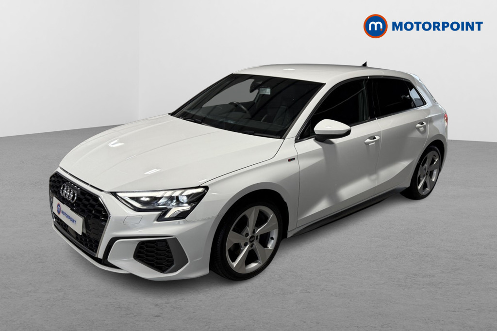 Audi A3 S Line Manual Petrol Hatchback - Stock Number (1546576) - Passenger side front corner