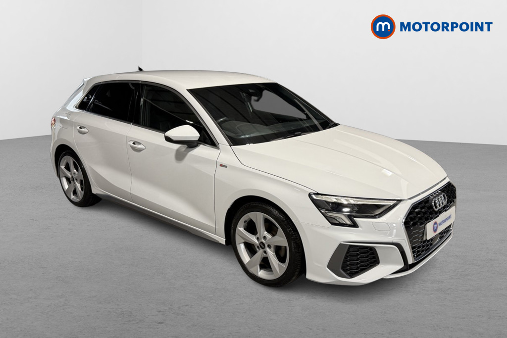 Audi A3 S Line Manual Petrol Hatchback - Stock Number (1546576) - Drivers side front corner