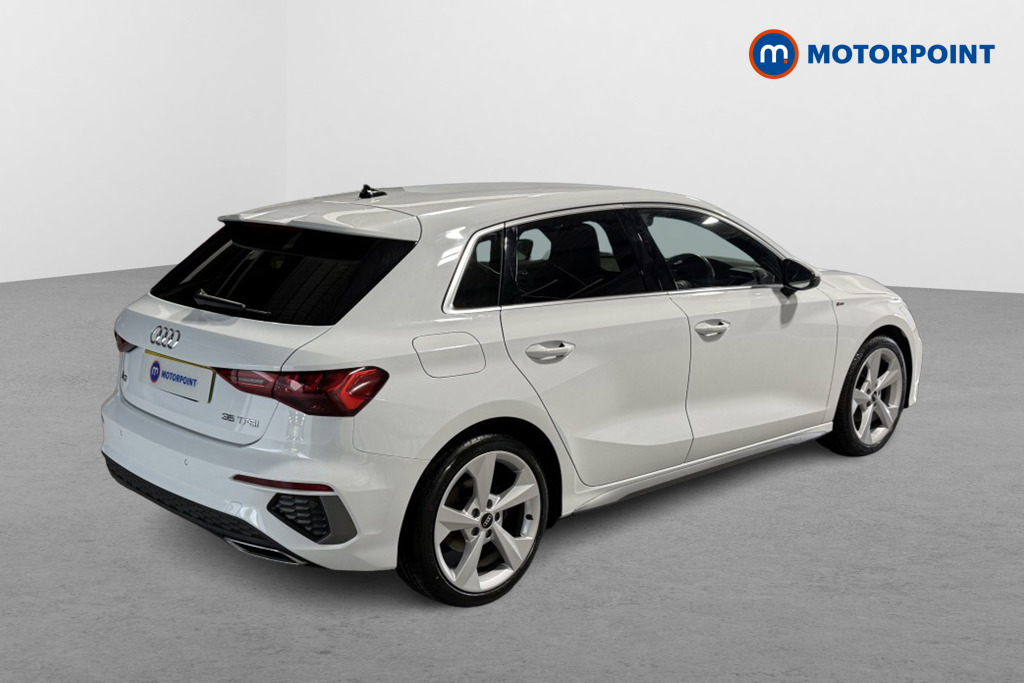 Audi A3 S Line Manual Petrol Hatchback - Stock Number (1546576) - Drivers side rear corner