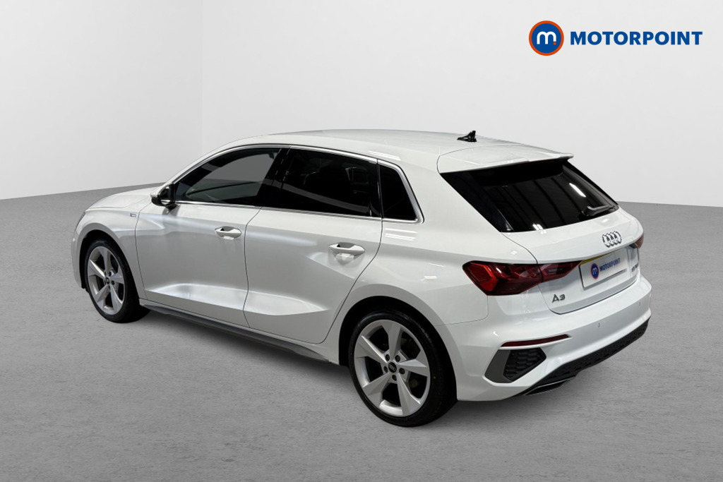 Audi A3 S Line Manual Petrol Hatchback - Stock Number (1546576) - Passenger side rear corner