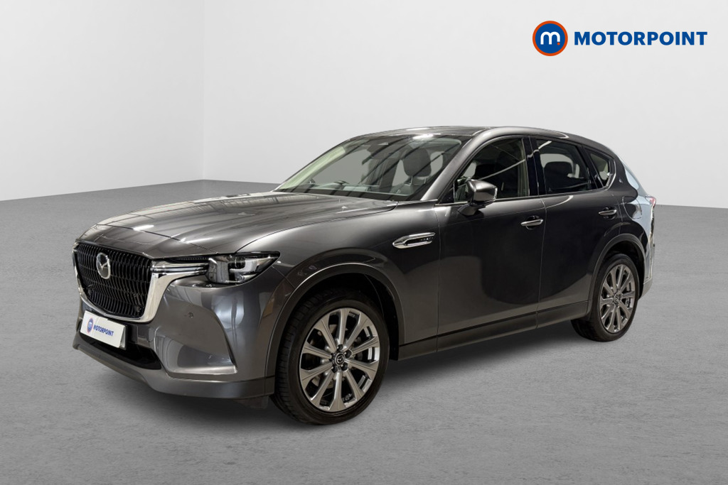 Mazda Cx-60 Exclusive-Line Automatic Petrol Plug-In Hybrid SUV - Stock Number (1546670) - Passenger side front corner