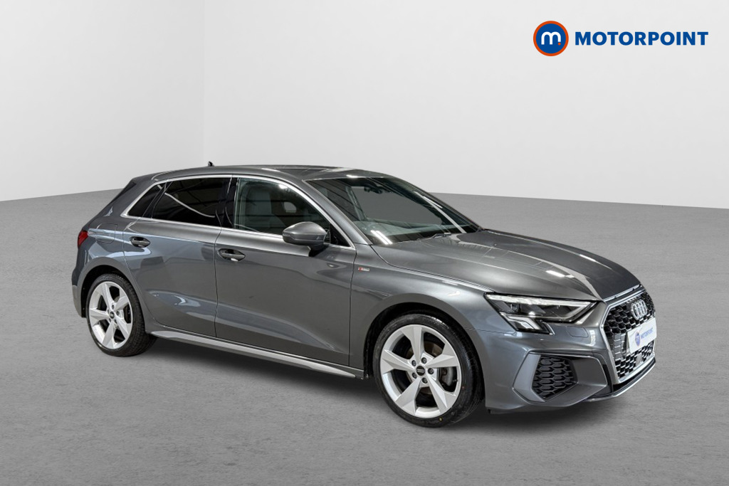 Audi A3 S Line Manual Petrol Hatchback - Stock Number (1546673) - Drivers side front corner
