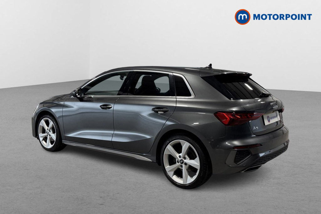 Audi A3 S Line Manual Petrol Hatchback - Stock Number (1546673) - Passenger side rear corner