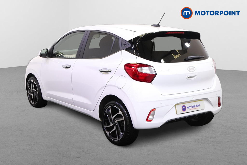 Hyundai I10 Premium Automatic Petrol Hatchback - Stock Number (1547303) - Passenger side rear corner