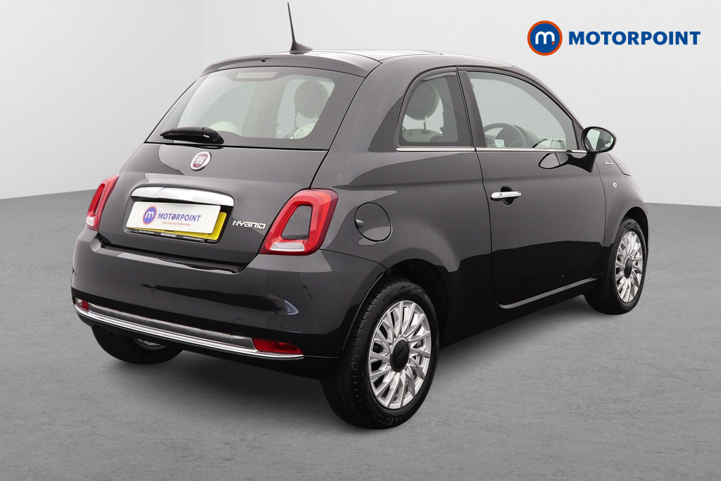 Fiat 500 Dolcevita Manual Petrol-Electric Hybrid Hatchback - Stock Number (1549435) - Passenger side front corner