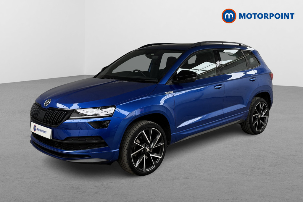 Skoda Karoq Sport Line Automatic Petrol SUV - Stock Number (1551034) - Passenger side front corner