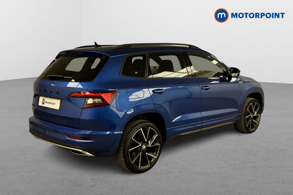 Skoda Karoq Sport Line Automatic Petrol SUV - Stock Number (1551034) - Drivers side rear corner