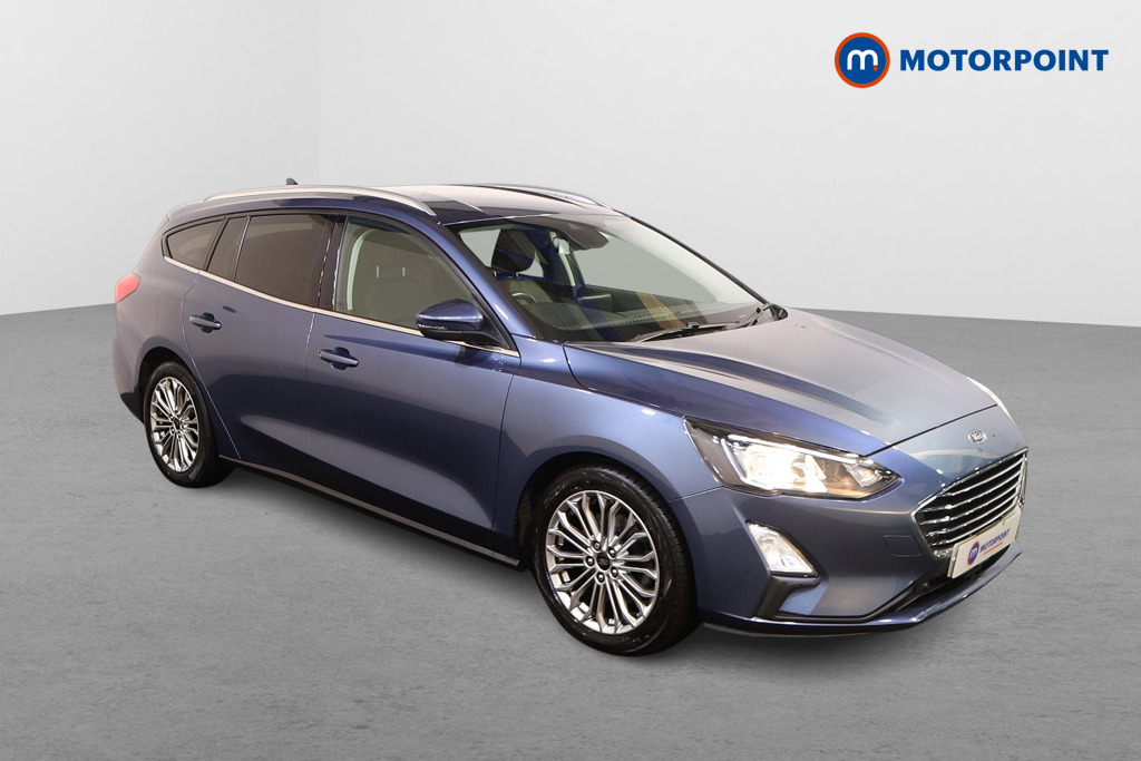 Ford Focus Titanium X Automatic Diesel Estate - Stock Number (1551190) - Drivers side front corner