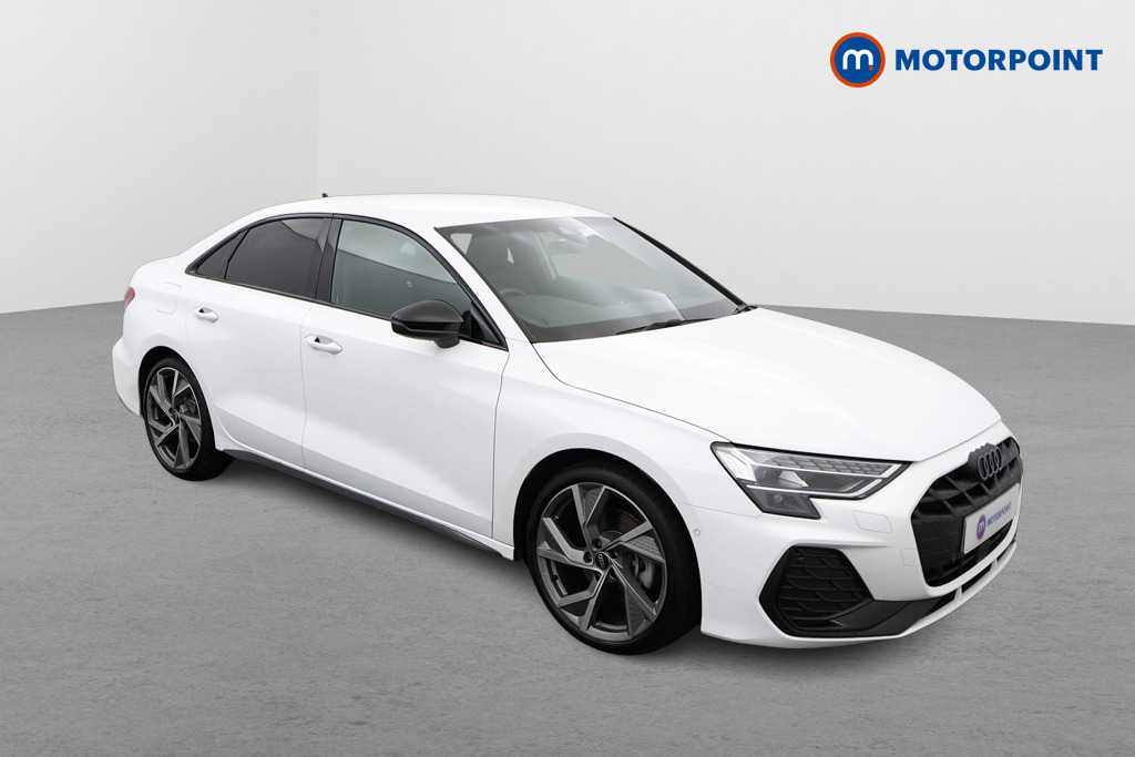 Audi A3 Black Edition Automatic Petrol Saloon - Stock Number (1551226) - Drivers side front corner