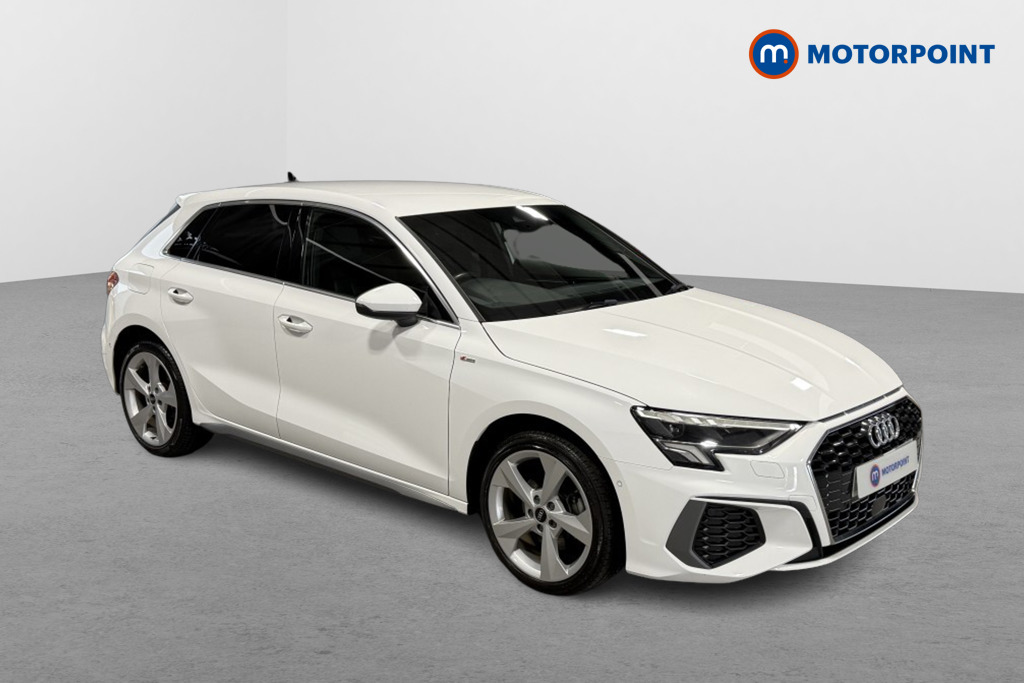 Audi A3 S Line Automatic Petrol Plug-In Hybrid Hatchback - Stock Number (1552169) - Drivers side front corner