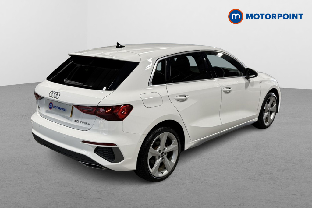 Audi A3 S Line Automatic Petrol Plug-In Hybrid Hatchback - Stock Number (1552169) - Drivers side rear corner