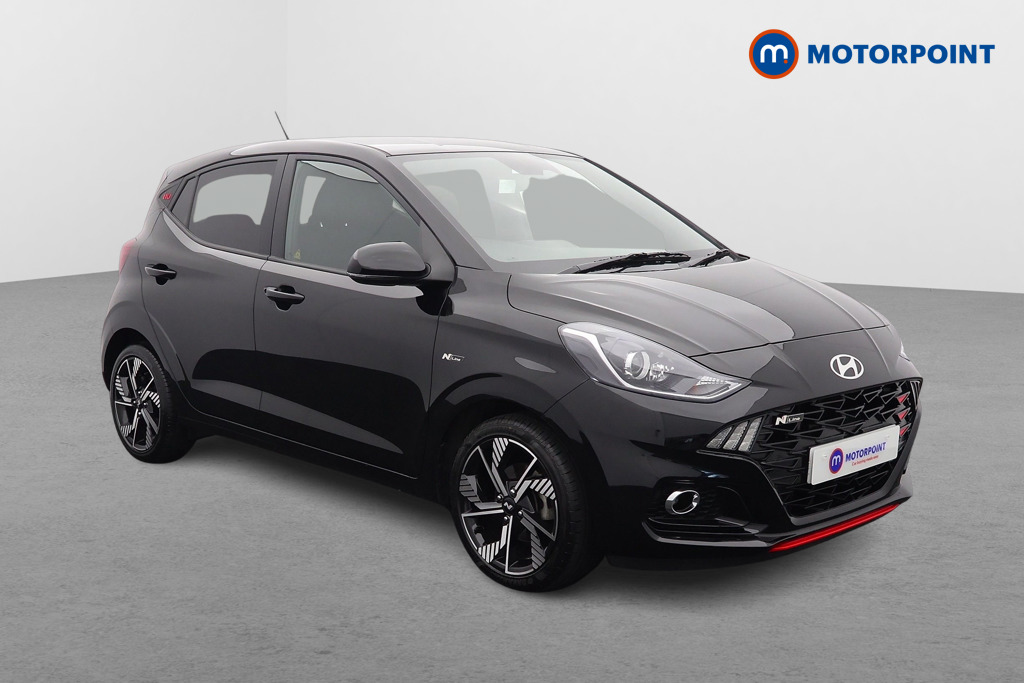 Hyundai I10 N Line Manual Petrol Hatchback - Stock Number (1552881) - Drivers side front corner