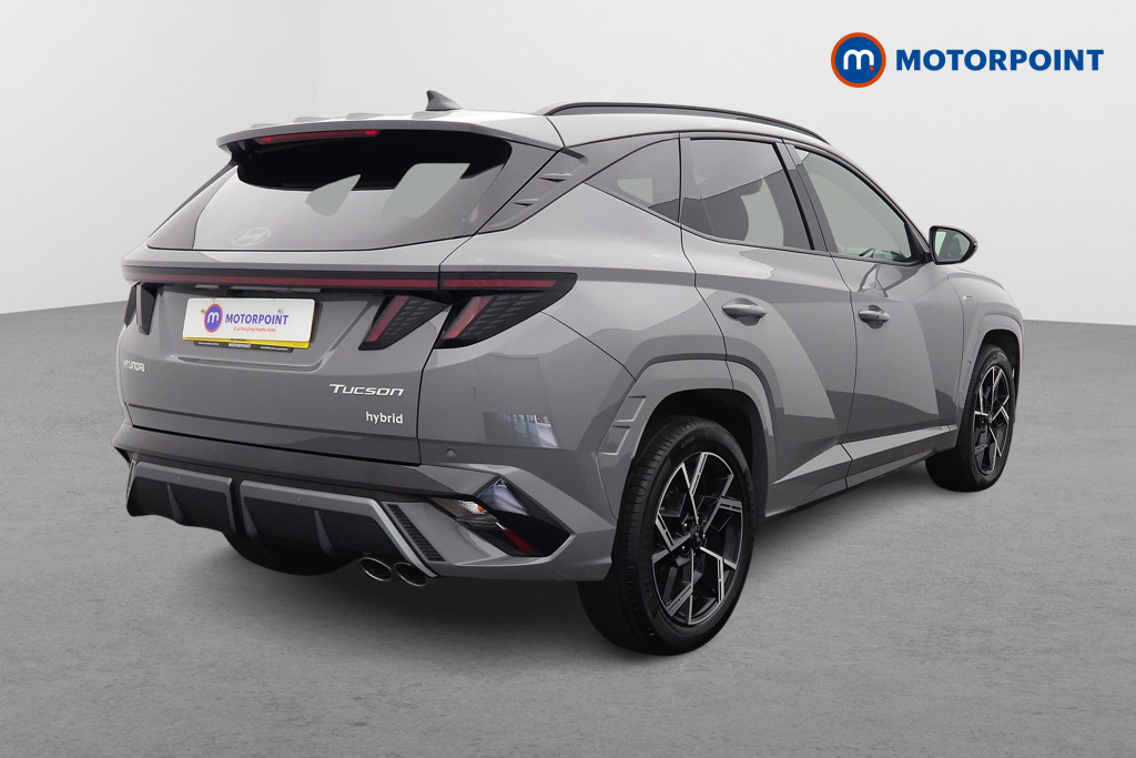 Hyundai Tucson N Line Automatic Petrol-Electric Hybrid SUV - Stock Number (1553640) - Drivers side rear corner
