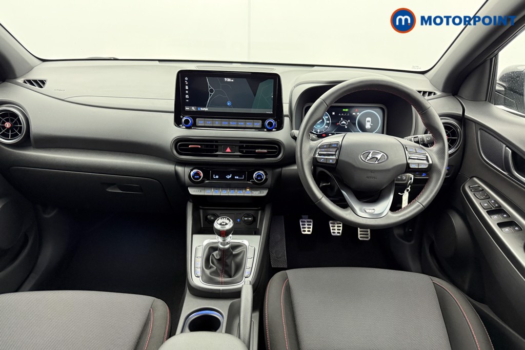 Hyundai Kona N Line Manual Petrol-Electric Hybrid SUV - Stock Number (1553645) - 1st supplementary image