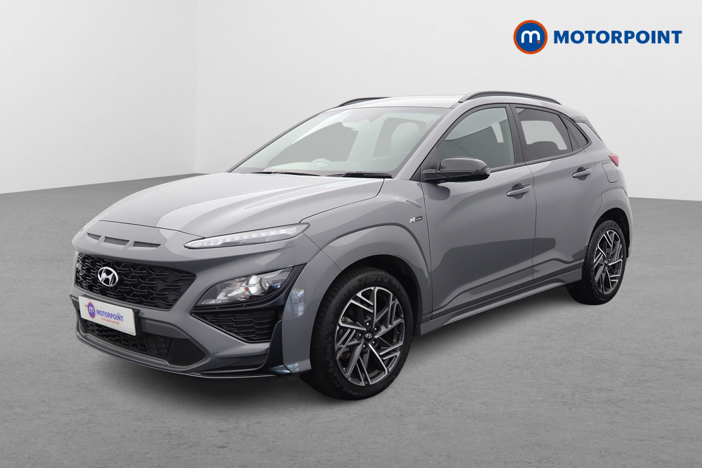 Hyundai Kona N Line Manual Petrol-Electric Hybrid SUV - Stock Number (1553645) - Passenger side front corner
