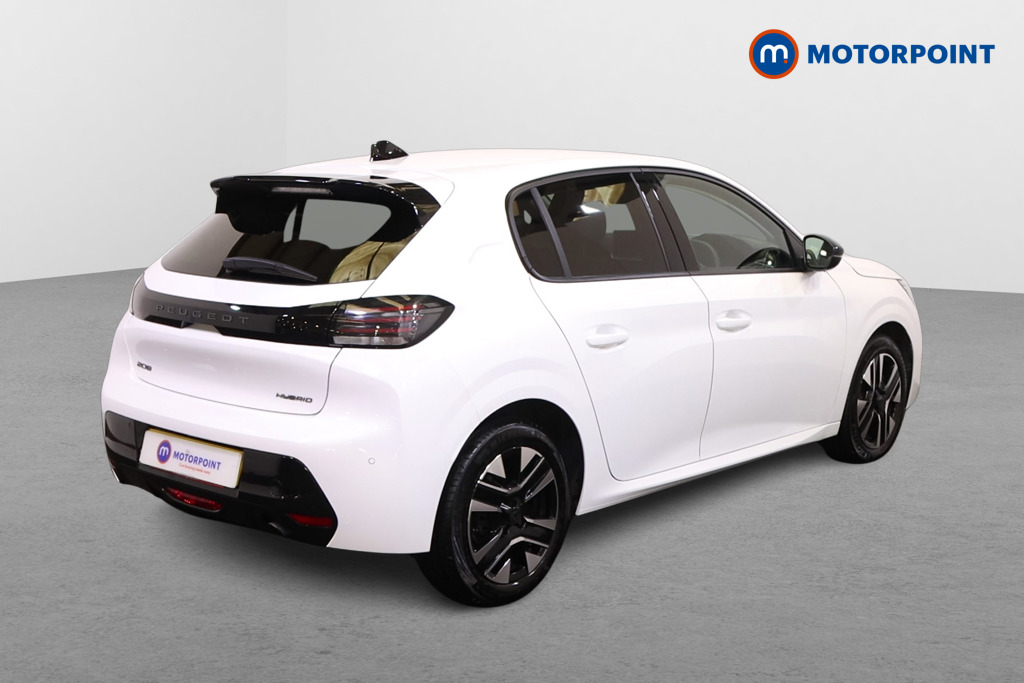 Peugeot 208 Allure Automatic Petrol-Electric Hybrid Hatchback - Stock Number (1553798) - Drivers side rear corner