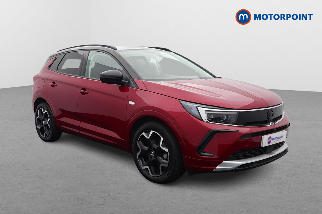 Vauxhall Grandland Ultimate Manual Petrol SUV - Stock Number (1539945) - Drivers side front corner