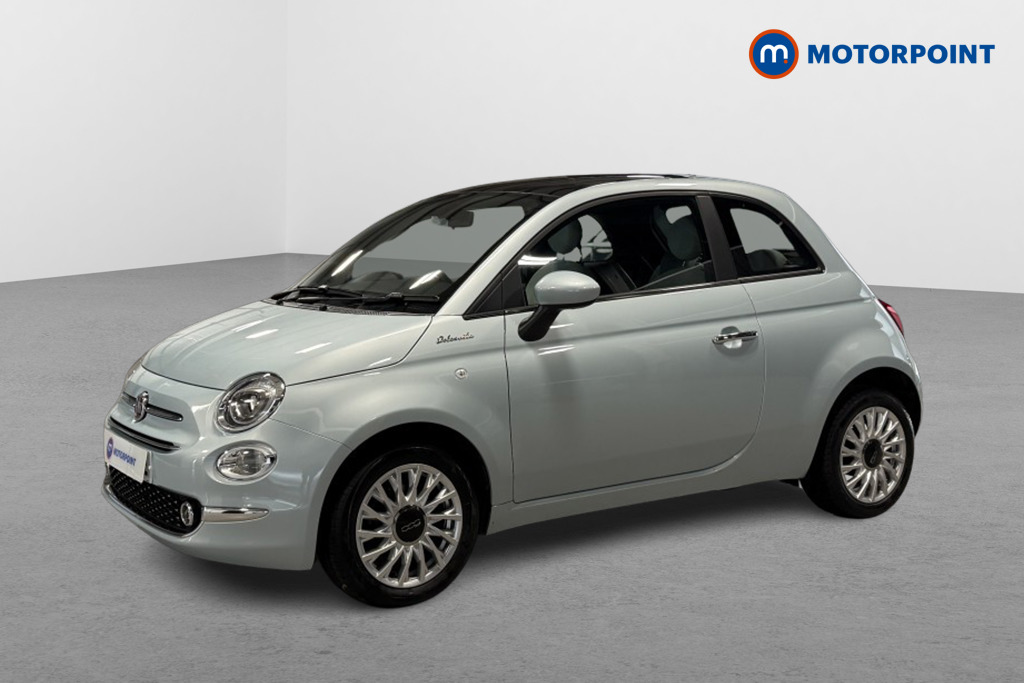 Fiat 500 Dolcevita Manual Petrol-Electric Hybrid Hatchback - Stock Number (1543062) - Passenger side front corner