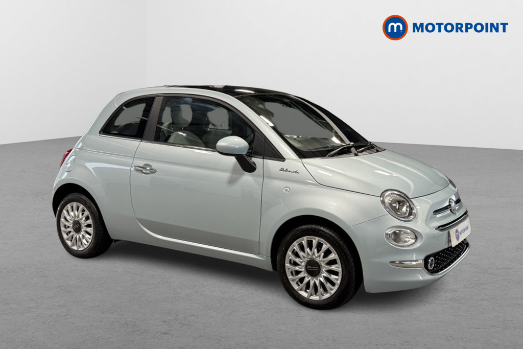 Fiat 500 Dolcevita Manual Petrol-Electric Hybrid Hatchback - Stock Number (1543062) - Drivers side front corner