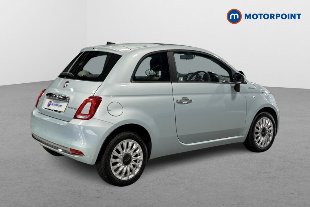 Fiat 500 Dolcevita Manual Petrol-Electric Hybrid Hatchback - Stock Number (1543062) - Drivers side rear corner