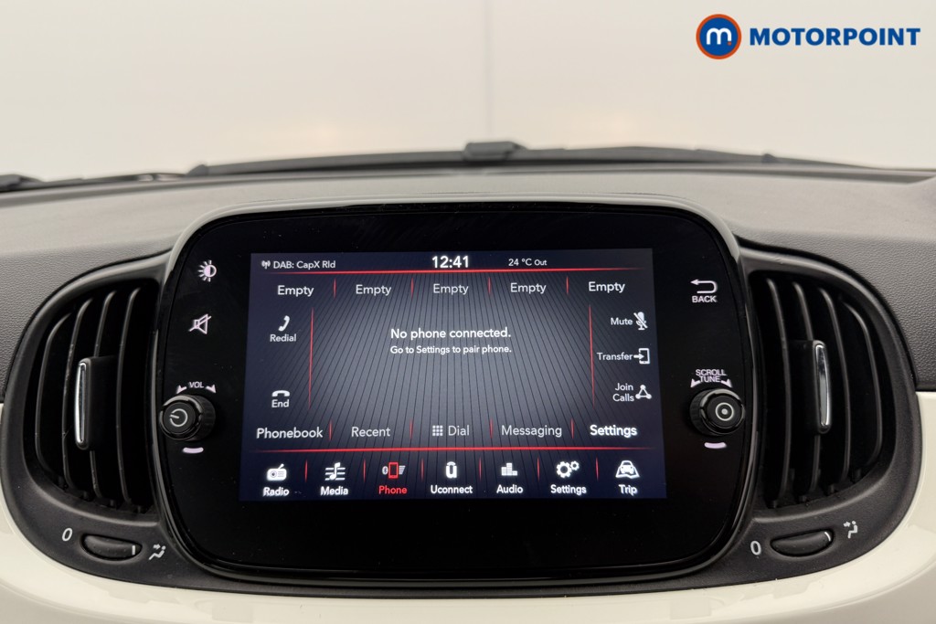 Fiat 500 Dolcevita Manual Petrol-Electric Hybrid Hatchback - Stock Number (1543187) - 7th supplementary image