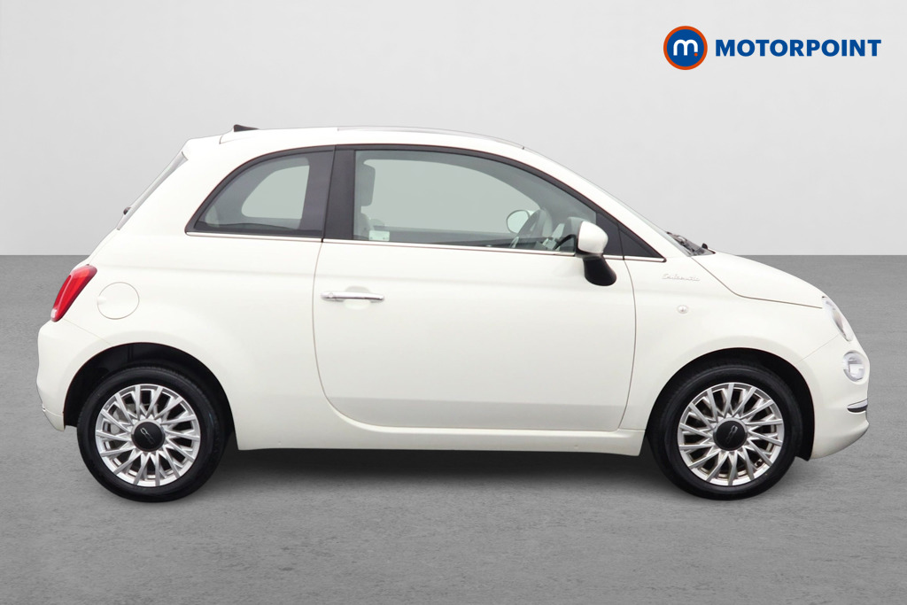 Fiat 500 Dolcevita Manual Petrol-Electric Hybrid Hatchback - Stock Number (1543187) - Drivers side